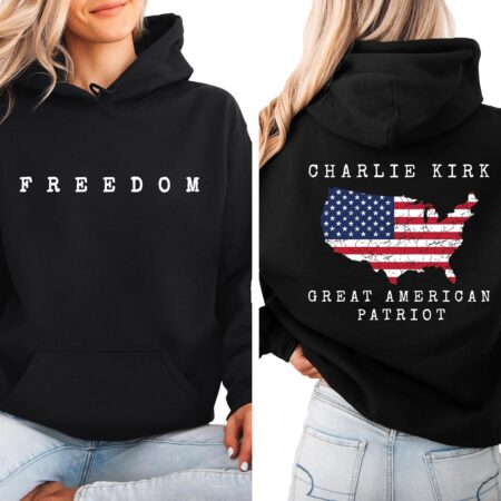 Great American Patriot Turning Point USA Freedom Hoodie