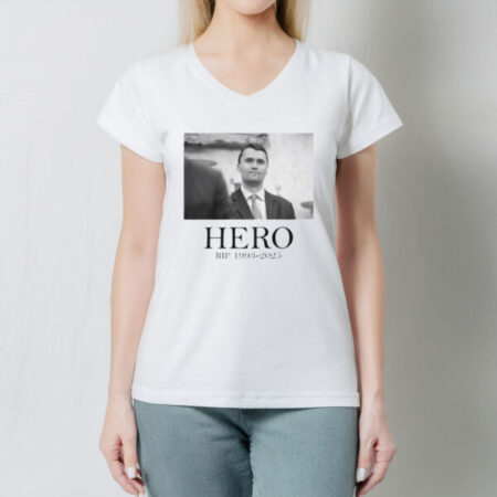 RIP Tribute Tee 1993–2025, Charlie Kirk Hero Memorial Shirt